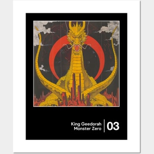 Monster Zero - Minimalist Style Graphic Design Posters and Art